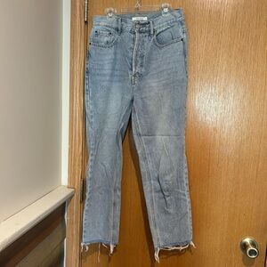 PacSun Light Blue Cropped Jeans